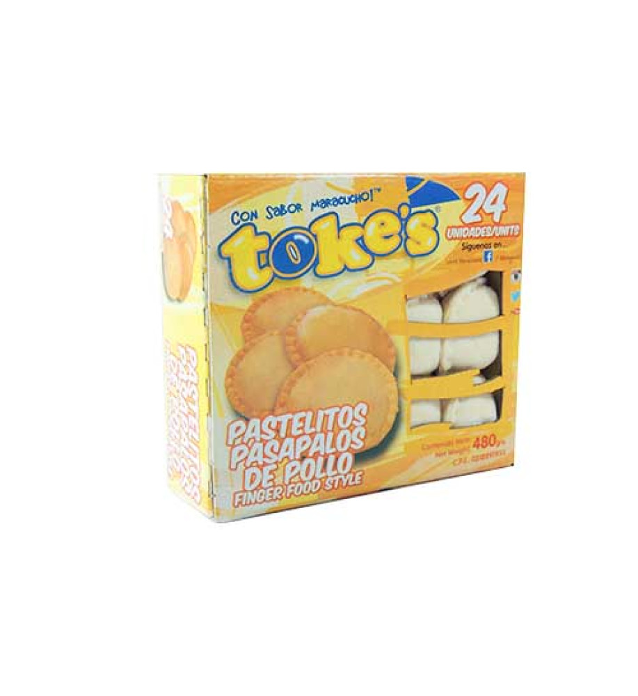 Pastelitos Tokes Pollo 24UND