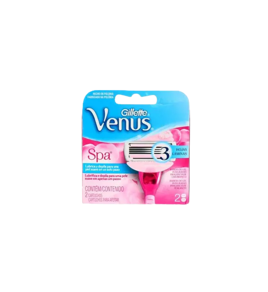 Repuesto Venus Gillette 3 Laminas Hojas
