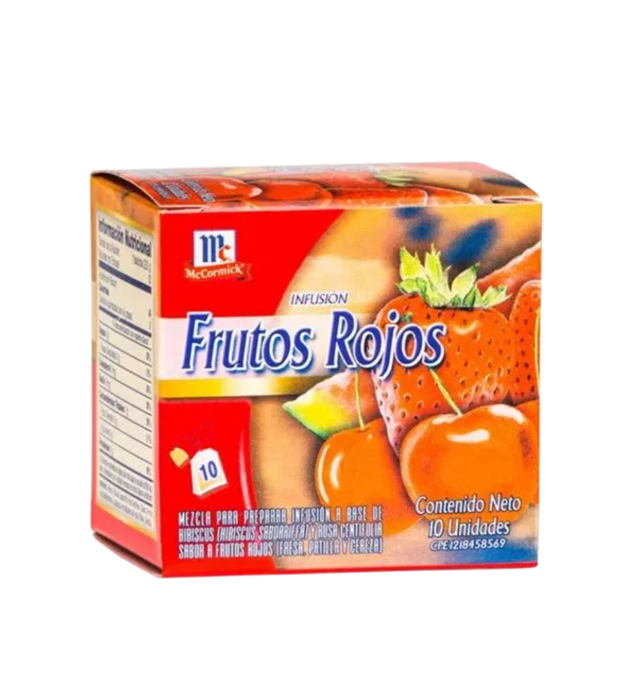 TE Frutos Rojos MC Cormick 10UND