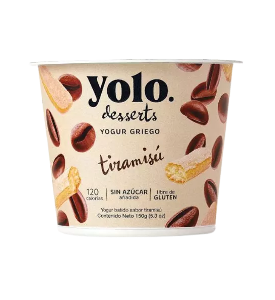 Yolo Griego Tiiramisu 150G