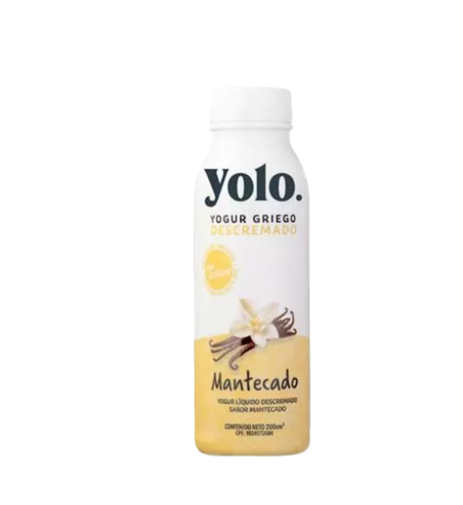 Yolo Yogur Mantecdo LIQ Desc 200ML