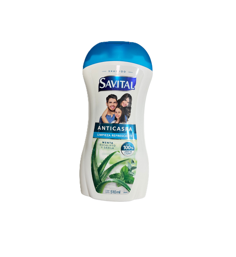 Shampoo Savital Anticaspa Limpie 510 ML