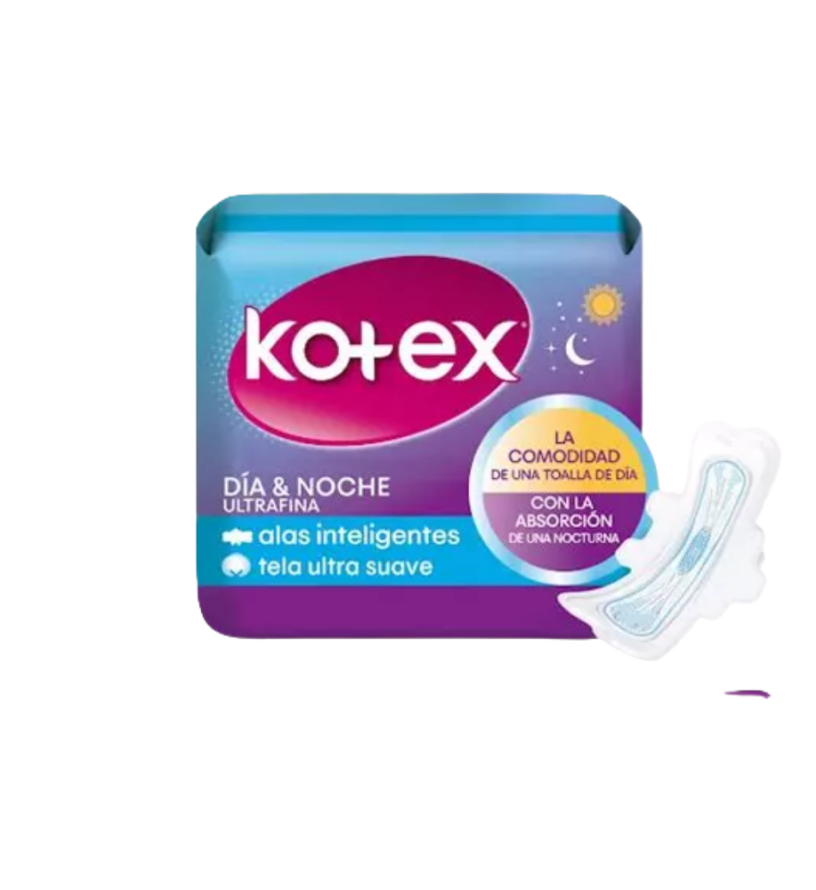 Kotex Dia&Noche Ultrafina 8 UND