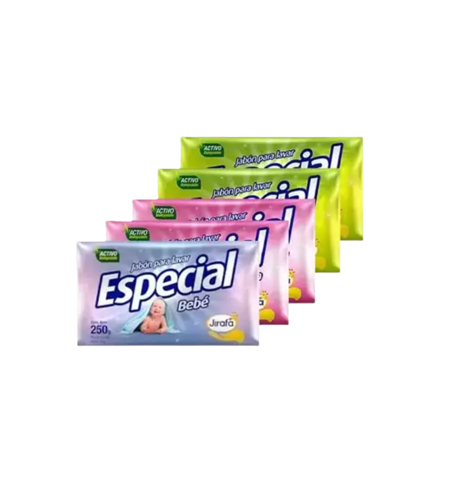 Jabon de Ropa Especial 5 Unidades 250GR