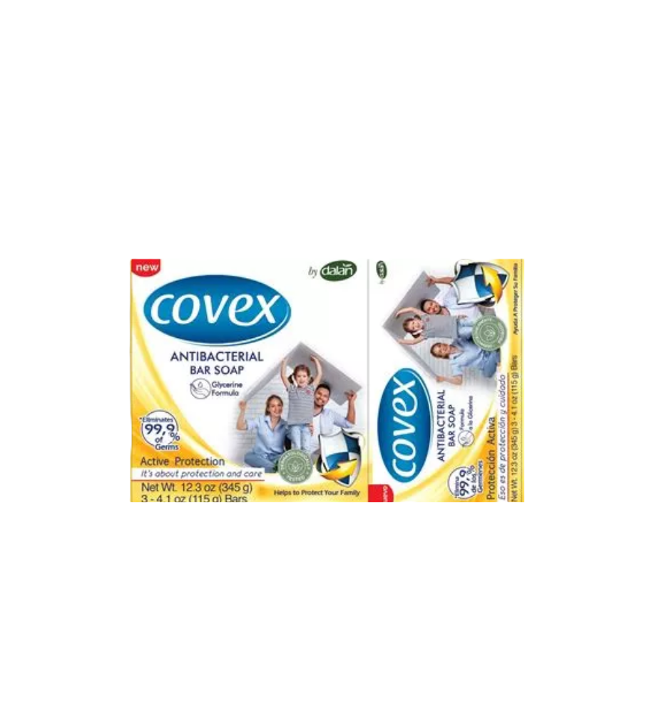 Jabon Covex Dalan Antib BAR Soap 3 PCK